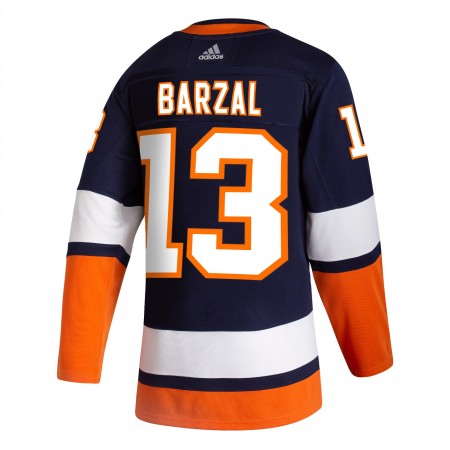 New York Islanders Mathew Barzal 13 2020-21 Reverse Retro Authentic Shirt - Mannen